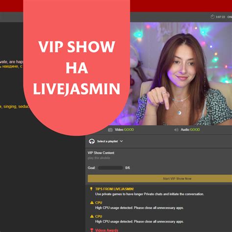 In addition to filtering by show type, you can also organize by fetishes, desires, language, age, ethnicity. . Livejasmin vip